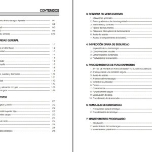 Hyundai 16B-9F 18B-9F 20B-9F Operators Manual ES