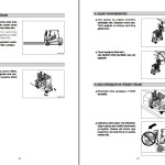 Hyundai 22BH-9 25BH-9 30BH-9 35BH-9 Operators Manual TR