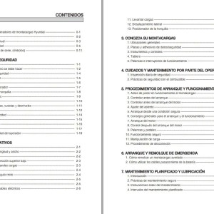 Hyundai 35D-9S 40D-9S 45D-9S 50D-9SA Operators Manual ES
