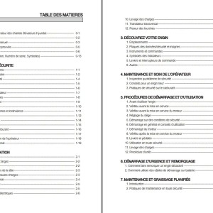 Hyundai 50DF-7 60DF-7 70DF-7 Operators Manual FR