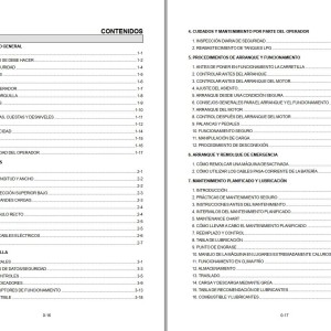 Hyundai HLF-7A HLG-7A Operators Manual ES