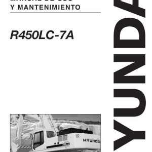 Hyundai R450LC-7A Operators Manual ES