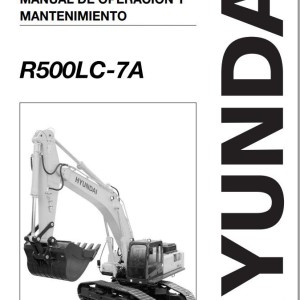 Hyundai R500LC-7A Operators Manual ES