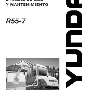 Hyundai R55-7 Operators Manual ES