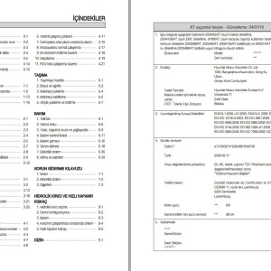 Hyundai R55-9 Operators Manual TR
