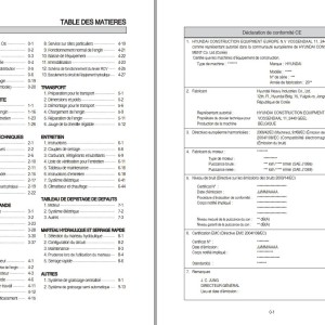 Hyundai R850LC-9 Operators Manual FR