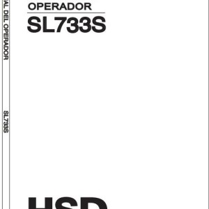 Hyundai SL733S Operators Manual ES