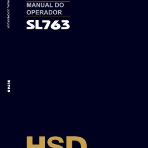 Hyundai SL763 Operators Manual PT