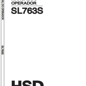 Hyundai SL763S Operators Manual PT