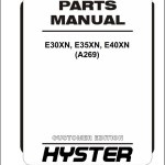 Hyster Forklift 3.39 GB PDF Parts Manual Update 2024
