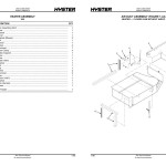 Hyster H008 H550HD to H700HDS Parts Catalog 4117429 03-2024