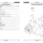 Hyster P007 H190XD H210XD H230XD H230XDS H250XD H280XD Parts Catalog 4268067 03-2024