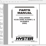 Hyster Forklift UK-EU 64 GB PDF Parts Catalog