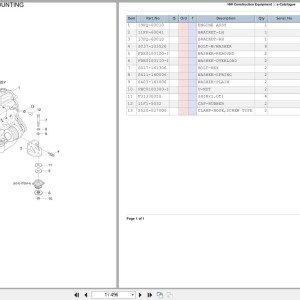 Hyundai 7 Series 50DF to 70DF-7 Parts Catalog