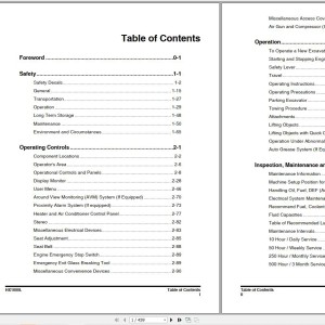 Hyundai HX1000L Operation and Maintenance Manual