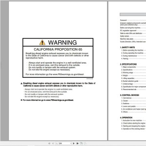 Hyundai HX55A CR Excavator Operation Manual