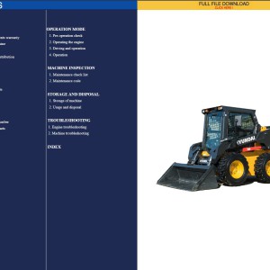 Hyundai Heavy Equipment 14.5 GB PDF Updated 11.2024 Operator Manual