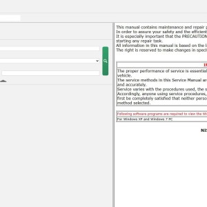 Infiniti QX60 L50 2020 - 2026 Automotive Service Manual Wiring Diagrams