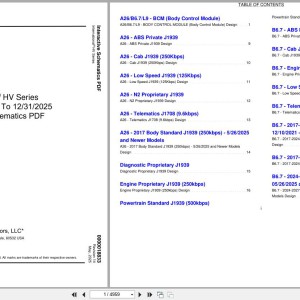 International HV Series Interactive Schematics 00000018833 2025