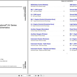International HV Series Interactive Schematics 0000018827 2019