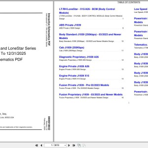 International LT RH LoneStar Series Interactive Schematics 00000018832 2025