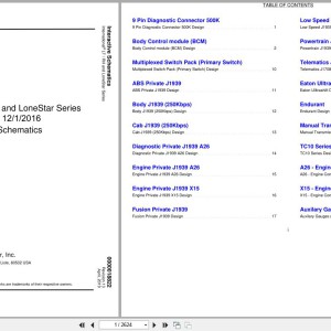 International LT RH Lonestar Series Interactive Schematics 0000018822 2019