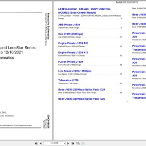 International LT RH Lonestar Series Interactive Schematics 0000018828 2022