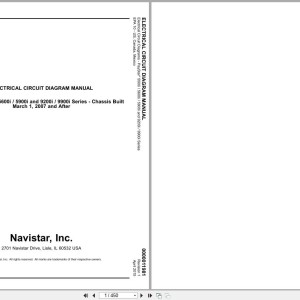 International PayStar 5500i to 9900i Series Electrical Diagram 0000011981 2015