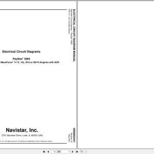 International PayStar 5900 Electrical Diagram 0000002441 2021
