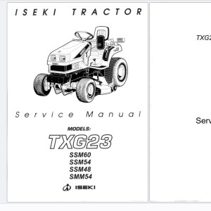 ISEKI Tractor TXG23 Service Manual