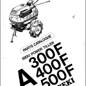Iseki A300F A400F A500F Parts Catalog 1300-098-096-00