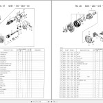 Iseki SG15H Parts Catalog 1608-098-100-00