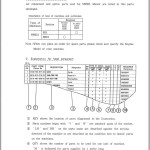 Iseki SW621-E01 SW621-BE01 Parts Catalog 2500-098-200-10