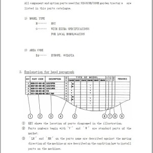 Iseki SXG326 SXG323 Parst Catalog 1728-095-400-00