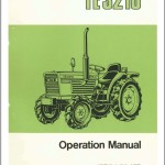 Iseki TE3210 Operators Manual and Wiring Diagram TE32OM8210710000