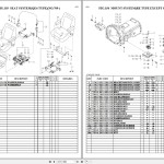 Iseki TG5470 Parts Catalog 1748-097-100-20