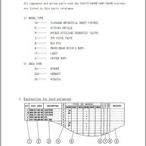 Iseki TG6370 TG6400(H) TG6490(H) Parst Catalog 1815-097-100-10