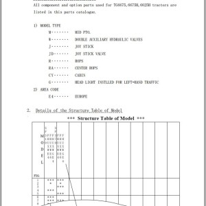Iseki TG6625H TG6675 TG6675H Parts Catalog 1817-097-110-2E