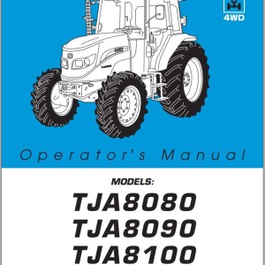 Iseki TJA8080 TJA8090 TJA8100 Operators Manual and Wiring Diagram 1807-912-101-0-EN