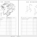 Iseki TK529 TK533 Parts Catalog 1674-097-110-00