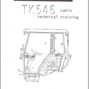 Iseki TK546 Cabin Technical Trainning