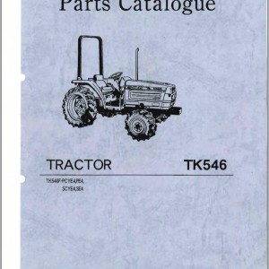 Iseki TK546 Parts Catalog 1711-097-100-10