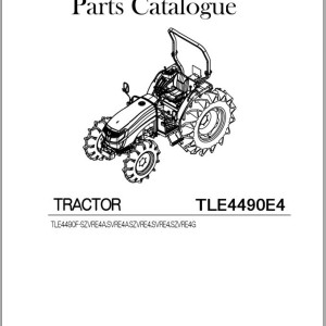 Iseki TLE4490 Parts Catalog 18330971000A