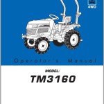 Iseki TM3160 Operators Manual and Wiring Diagram