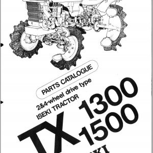 Iseki TX1300 TX1500 Parts Catalog