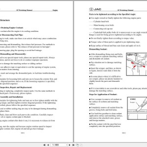 Jac S5 2.0T Workshop Manual