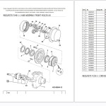 JCB 535-95 Parts Catalog 9822 0575