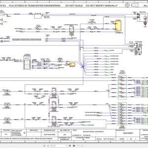 JCB 403 STV JCB 2018-2020 Electrical and Hydraulic Diagram PDF