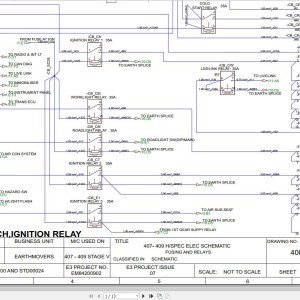 JCB 409 STV 2019-2025 Electrical and Hydraulic Diagram PDF