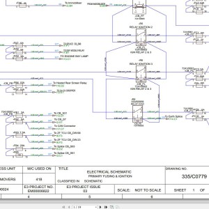 JCB 419S T4F 2017-2020 Electrical and Hydraulic Diagram PDF